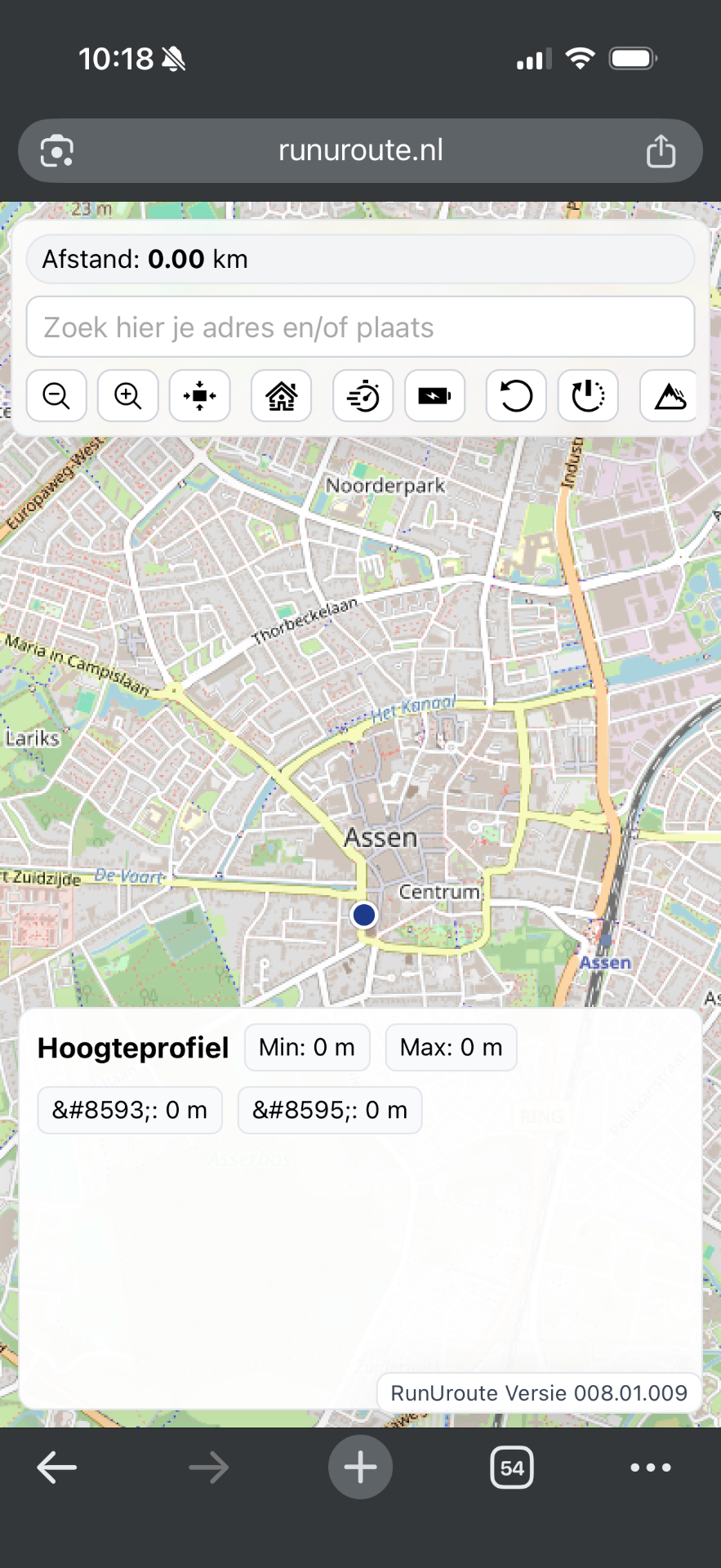 Hoogteprofiel